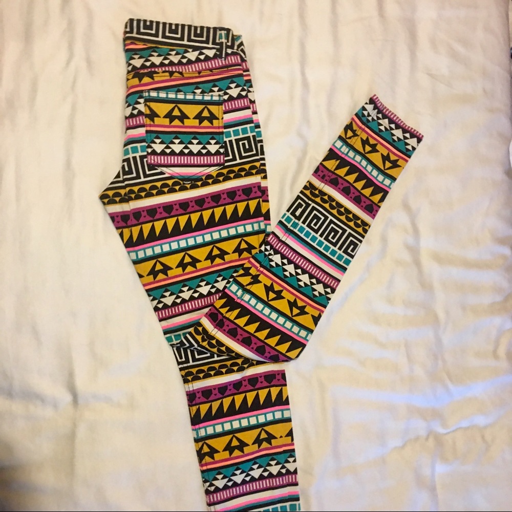 Aztec Multi-Colored H&M Pants